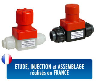 ETUDE, INJECTION et ASSEMBLAGE réalisés en FRANCE